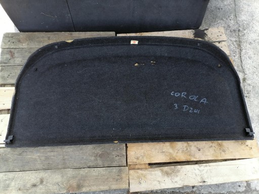 plato boot TOYOTA COROLLA 3 door E12