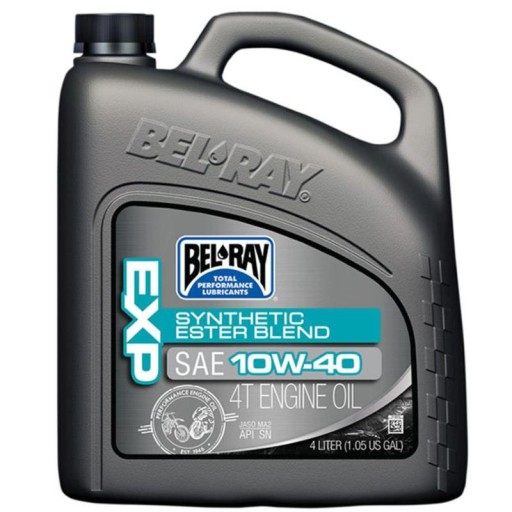BEL-RAY EXP ESTER 4T 10W40 4L НАПІВСИНТЕТИЧНИЙ