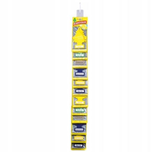 ПАРОМИ ЯЛИНКОВОГО МІКСУ 24 ШТ. КОМПЛЕКТ І ДИСПЛЕЙ НА ПОЯСІ - КРАВАТКА WUNDER-BAUM