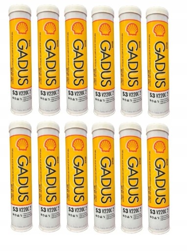 Мастило Shell Gadus S3 V220C 2 400 г 12x шт. коробка