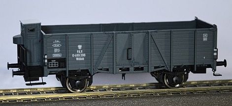 BRAWA 48439 Wagon węglarka Wddoh z budką hamulcową PKP Ep.III