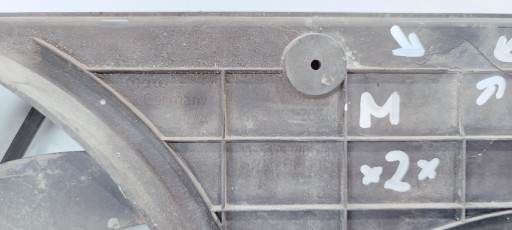 cover of fans + fans AUDI A3 VW SEAT SKODA 1K0121207M **2**