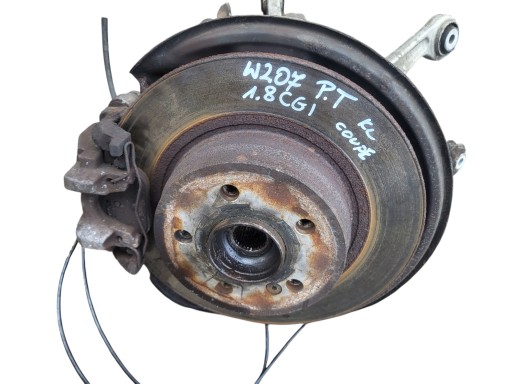 perno mozzo mozzo fusello braccetto destra posteriore MERCEDES W207 COUPE KOMPLET