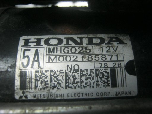 ŠTARTÉR M002T85871 HONDA CRV 2.2CITD 07->
