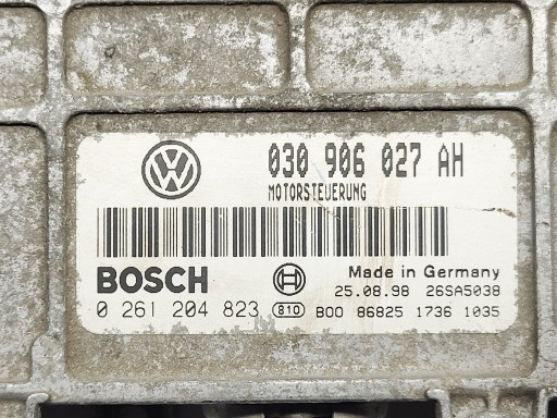 Computer Bedienteil DES MOTORS VW LUPO 1.0 B 4A0907379A 02651000560261204823