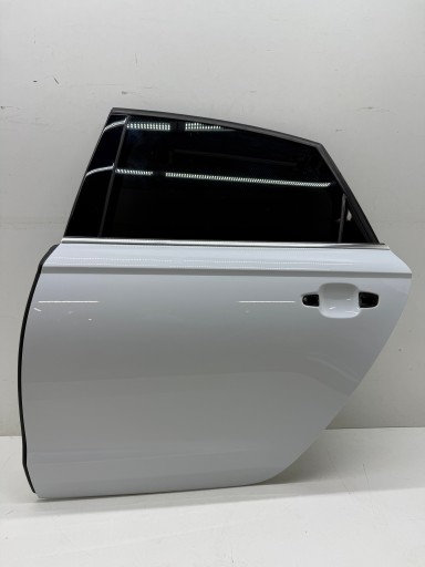AUDI A6 S6 C7 sedan door of the passenger left rear part LS9R BIALE nice
