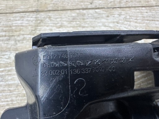 BMW 1 F40 support holder of a bumper left rear part 7461397