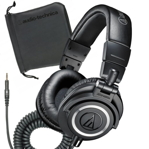 Audio-Technica ATH-M50X Around-Ear Headphones