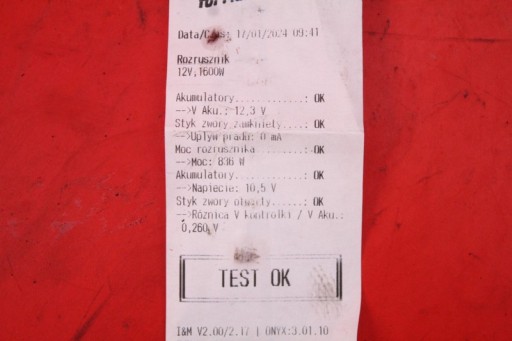 starter test 02E911023S VW PASSAT CC 2.0 TFSI 200 KM 08-12