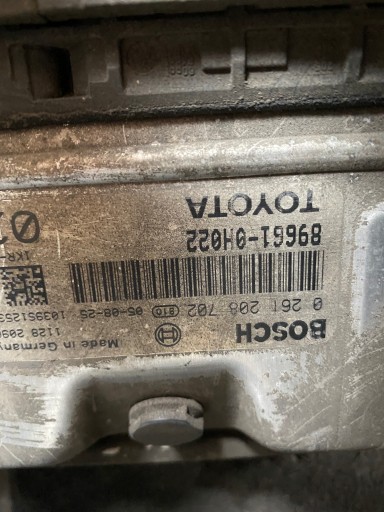 KOMUPTER Centralina Motore OE 0261208702 1.0 Citroen C1 05-14
