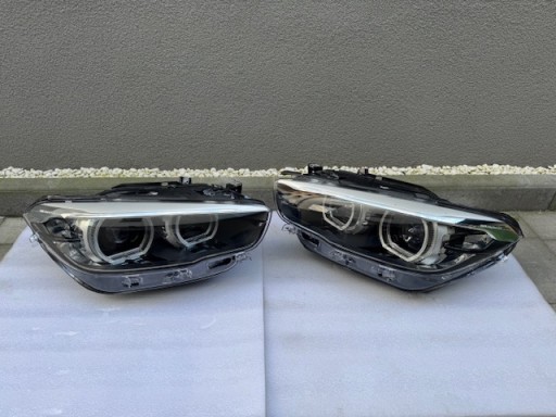 lights BMW 1 F20 F21 LIFT Full LED Adaptive LED Shadow black,