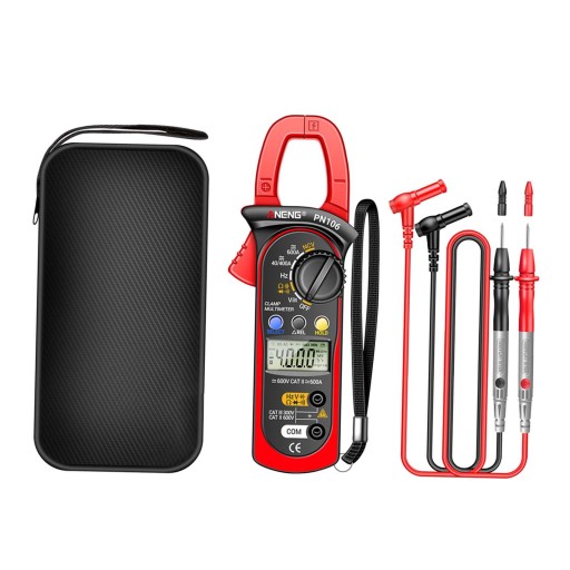 Цифровой тестер напряжения тока метра струбцины портативный ДК