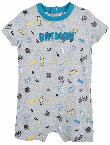 Дитячий повзунок Batman 74 сірий