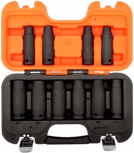 BAHCO DD/S10 НАБІР 10 УДАРНИХ ГОЛОВОК. 1/2''