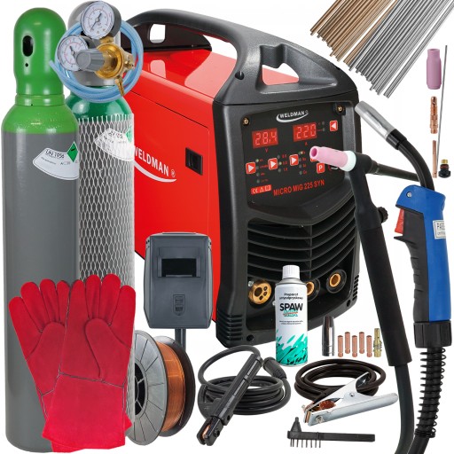 Сварочный аппарат 3in1 MIGOMAT MIG 220 A MAG TIG Kit DC