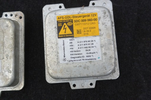 control unit lights module MERCEDES W211 LIFT W164