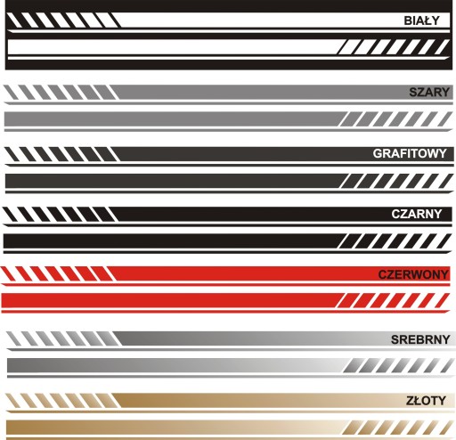 Универсальные автомобильные полоски наклейки тюнинг разные цвета