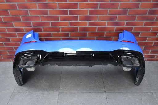 bumper rear part rear BMW 2 F44 m-packet complete C1D MISANO BLAU