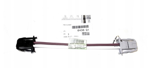 6436Q1 - Жгут проводов разъем кабель воздуходувки CITROEN C4 PICASSO