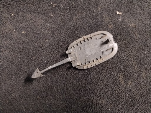 towing hook cap left bumper rear part VOLKSWAGEN TOUAREG 7L6807449A