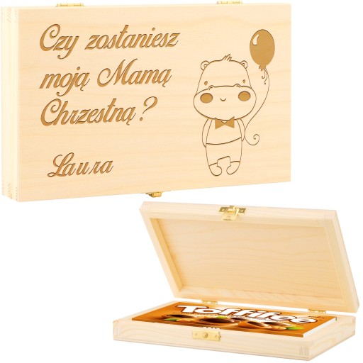 Запрошення на хрещення 12,5 х 20,5 см