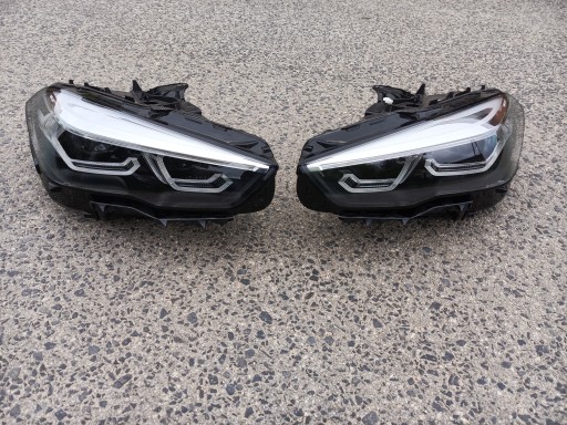 5A1E063, - Bmw 2 ii f44 повний комплект передніх світлодіодних фар 9478450, 5a1e063