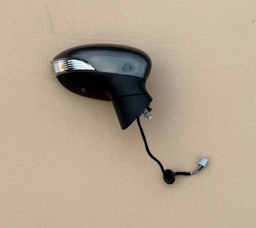 FORD FIESTA MK7 LIFT 2012-2017 mirror right 10PIN MAGNETIC GRAY