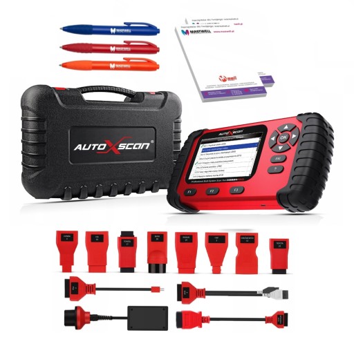 ДИАГНОСТИЧЕСКИЙ ТЕСТЕР RS820PRO + Марки + Адаптеры