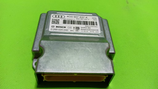 4G0907637K 24/03 - AUDI A6 C7 МОДУЛЬ ДАТЧИКА ПРИСКОРЕННЯ LEGAL 14R