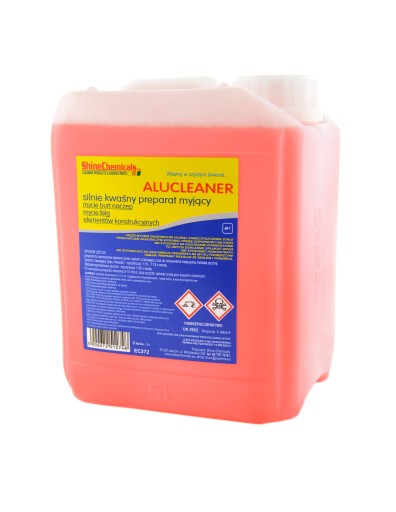 СИЛЬНА КИСЛОТА ДЛЯ МИТТЯ АЛЮМІНІЮ 5L ALUCLEANER