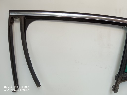 OPEL ASTRA K HB window door left rear part CHROM 15R