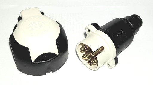 8JB 001 - Роз'єм гак штекер причіп 7 PIN OE Hella