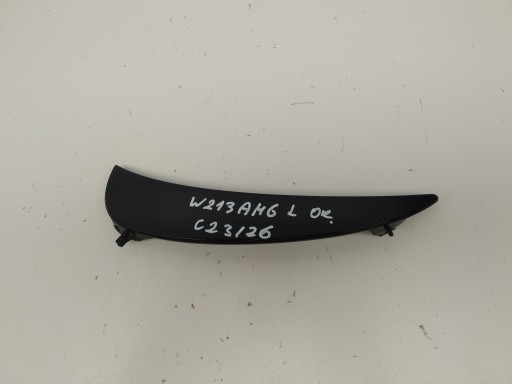 20r + Mercedes W213 lift AMG moulding left grid w bumper front A2138856306
