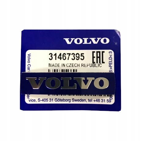 Emblém nálepka řídítek Volvo 47mm 31467395 za 115 Kč - Allegro