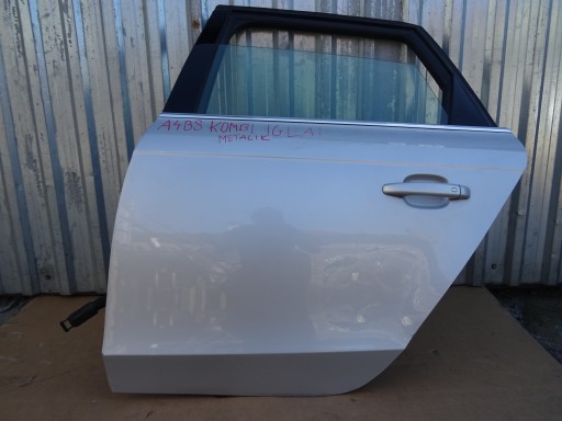 A4B8 - AUDI A4 B8 ДВЕРІ ЗАДНІ ЛІВІ УНІВЕРСАЛ БЕЗ ФАРБКИ