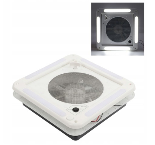 020511 - ВЕНТИЛЯТОР ВІКНА ДАХУ KIT DC12V 4LED