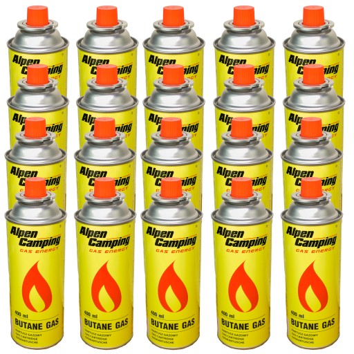 Картриджі Alpen Camping 400 мл 20 шт.