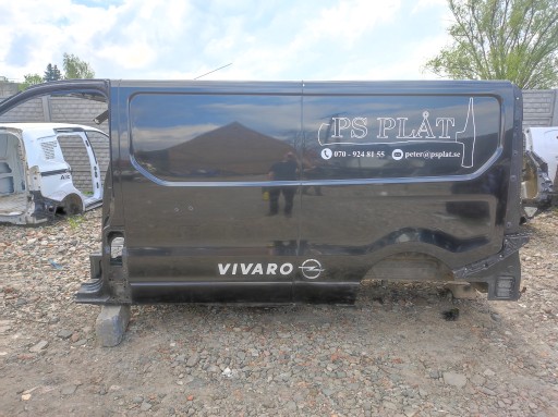 Крыло левое заднее vivaro b trafic iii 3 long