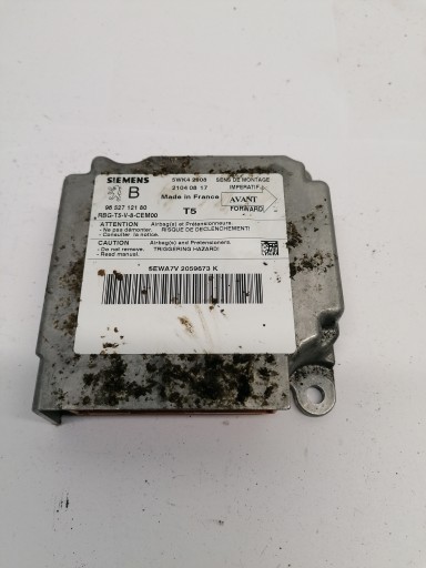 Sensor airbag 9645840780 Peugeot 307 1.6HDI