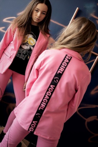 ВОГА ІТАЛІЯ КУРТКА РОЖЕВА 122 - 128