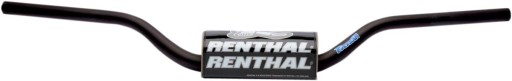609-01-BK - RENTHAL КЕРМО 28,6 ММ MX FATBAR BLACK З ГУБКОЮ