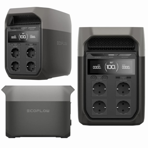 Портативная электростанция ecoflow delta 3 1024 wh 1800 вт