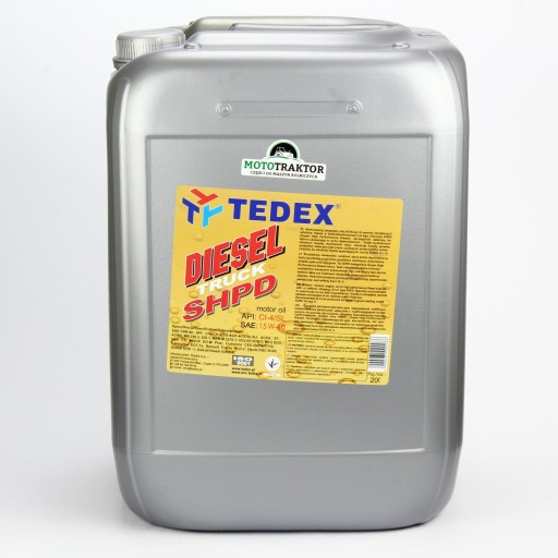 TEDEX DIESEL SHPD OIL 15W40 20л