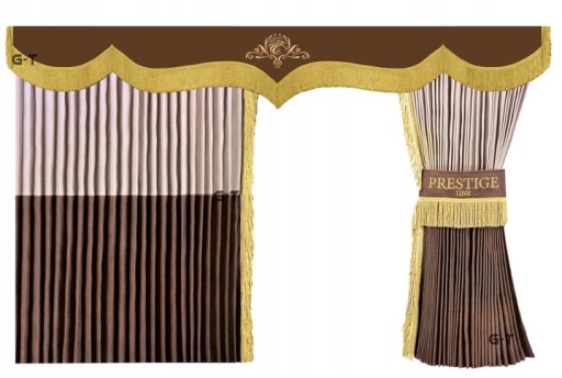 12 - ШТОРИ КАБІНИ TIR ПЛІСИРОВАНІ PRESTIGE-LINE DAF