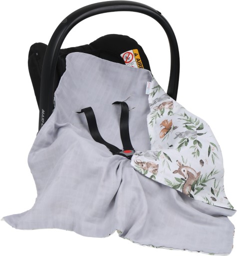 МУСЛІНОВА КОВДРА BABYMAM КОВДРА ПЕРЕНОСКА