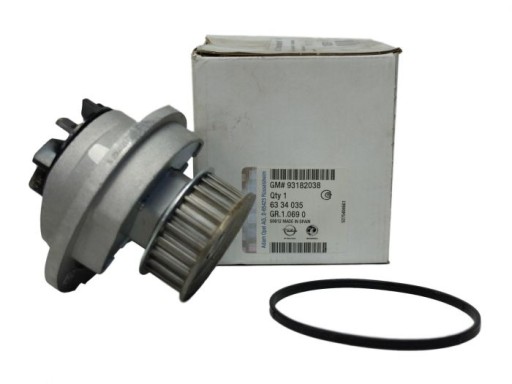 93 182 - ВОДЯНОЙ НАСОС 93182038 OPEL OE