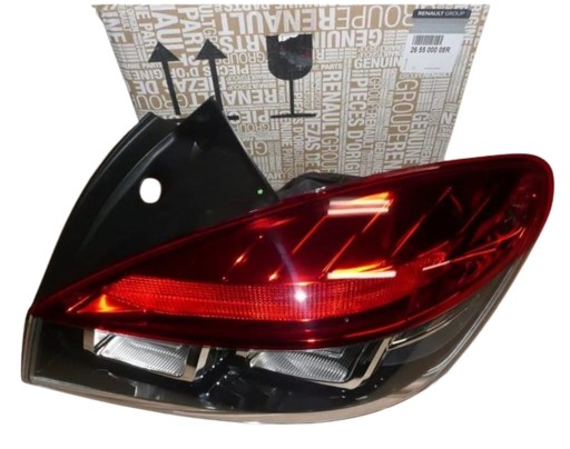 Ліхтар задній правий 265500008r renault megane iii оригінал
