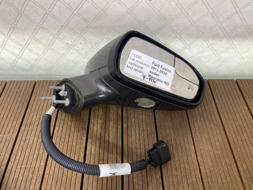 FORD FUSION MK2 14-18 zrcadlo pravé 7-PIN ND MAGNETIC GREY USA