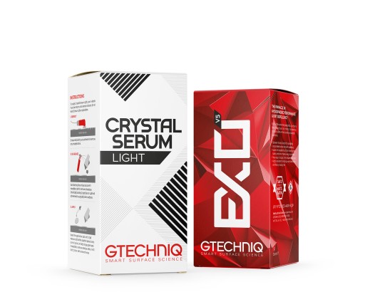 Набор Gtechniq: Crystal Serum Light + EXO 50 мл