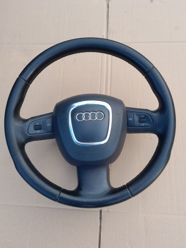 4F0419091DF - Рульове колесо 3-спицева шкіра AUDI A6 C6 / A4 B7